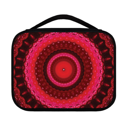 Red Kaleidoscope Print Classic Bible Case