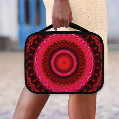 Red Kaleidoscope Print Classic Bible Case