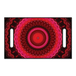 Red Kaleidoscope Print Golf Cart Seat Cover