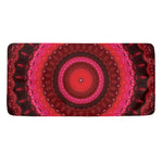 Red Kaleidoscope Print Towel