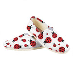 Red Ladybug Pattern Print Casual Shoes