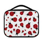Red Ladybug Pattern Print Classic Bible Case