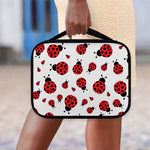 Red Ladybug Pattern Print Classic Bible Case