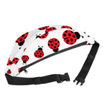 Red Ladybug Pattern Print Fanny Pack