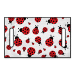 Red Ladybug Pattern Print Golf Cart Seat Cover
