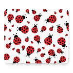 Red Ladybug Pattern Print Mouse Pad