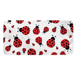 Red Ladybug Pattern Print Towel