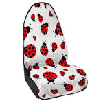 Red Ladybug Pattern Print Waterproof Car Seat Cover