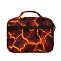 Red Lava Print Briefcase Bible Bag