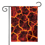 Red Lava Print House Flag