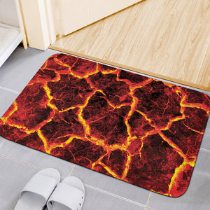 Red Lava Print Indoor Door Mat