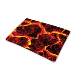 Red Lava Print Pet Cooling Mat Cover
