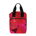 Red Leaf Print Bible Tote Bag