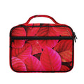 Red Leaf Print Briefcase Bible Bag