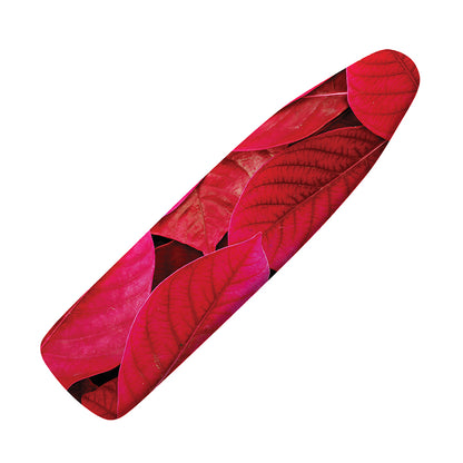 Red Leaf Print Ironing Board Cover