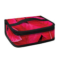 Red Leaf Print Small Lunch Bag