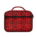 Red Leopard Print Briefcase Bible Bag