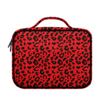 Red Leopard Print Briefcase Bible Bag