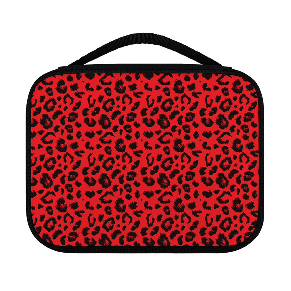 Red Leopard Print Classic Bible Case