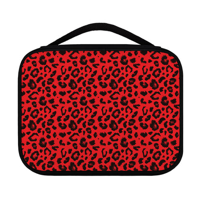 Red Leopard Print Classic Bible Case