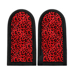 Red Leopard Print Skillet Handle Cover