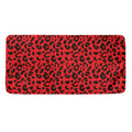 Red Leopard Print Towel