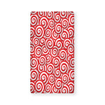 Red Lollipop Candy Pattern Print Baby Crib Sheet