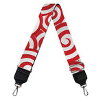 Red Lollipop Candy Pattern Print Bag Strap