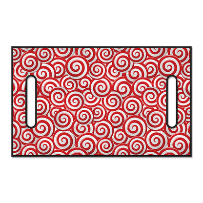 Red Lollipop Candy Pattern Print Golf Cart Seat Cover