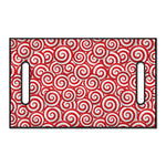 Red Lollipop Candy Pattern Print Golf Cart Seat Cover