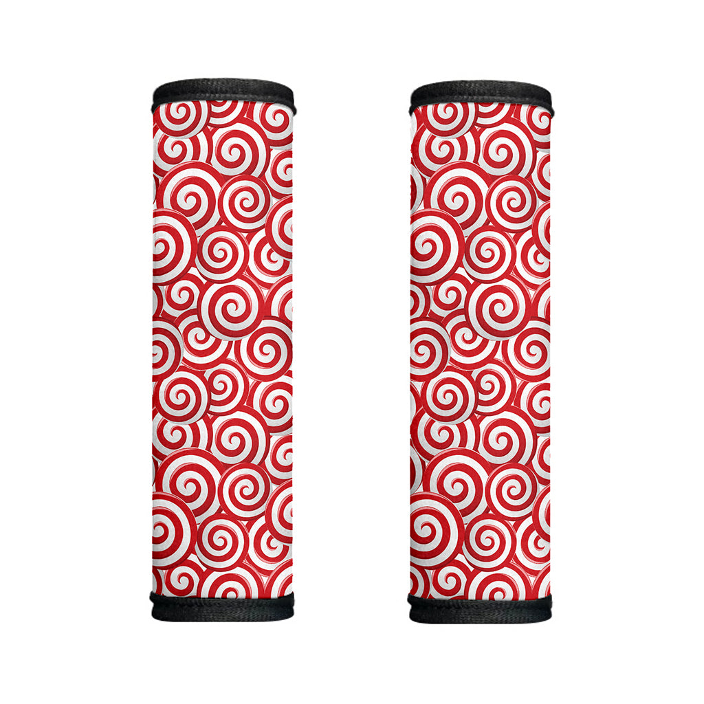 Red Lollipop Candy Pattern Print Handle Covers