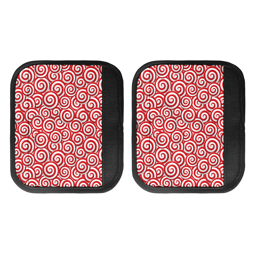 Red Lollipop Candy Pattern Print Handle Covers