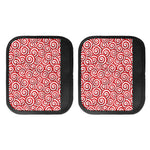 Red Lollipop Candy Pattern Print Handle Covers