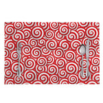 Red Lollipop Candy Pattern Print Placemat
