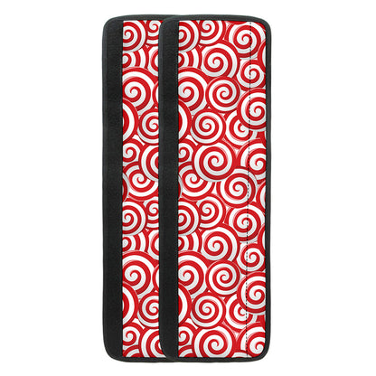 Red Lollipop Candy Pattern Print Refrigerator Handle Covers