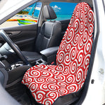 Red Lollipop Candy Pattern Print Waterproof Car Seat Cover