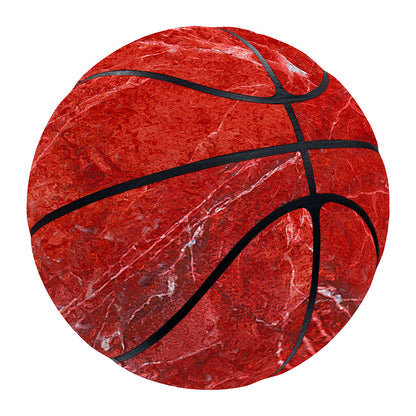 Red Marble Print Basketball