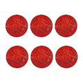 Red Marble Print Coaster Set