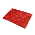 Red Marble Print Pet Cooling Mat Cover