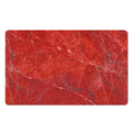 Red Marble Print Polyester Doormat
