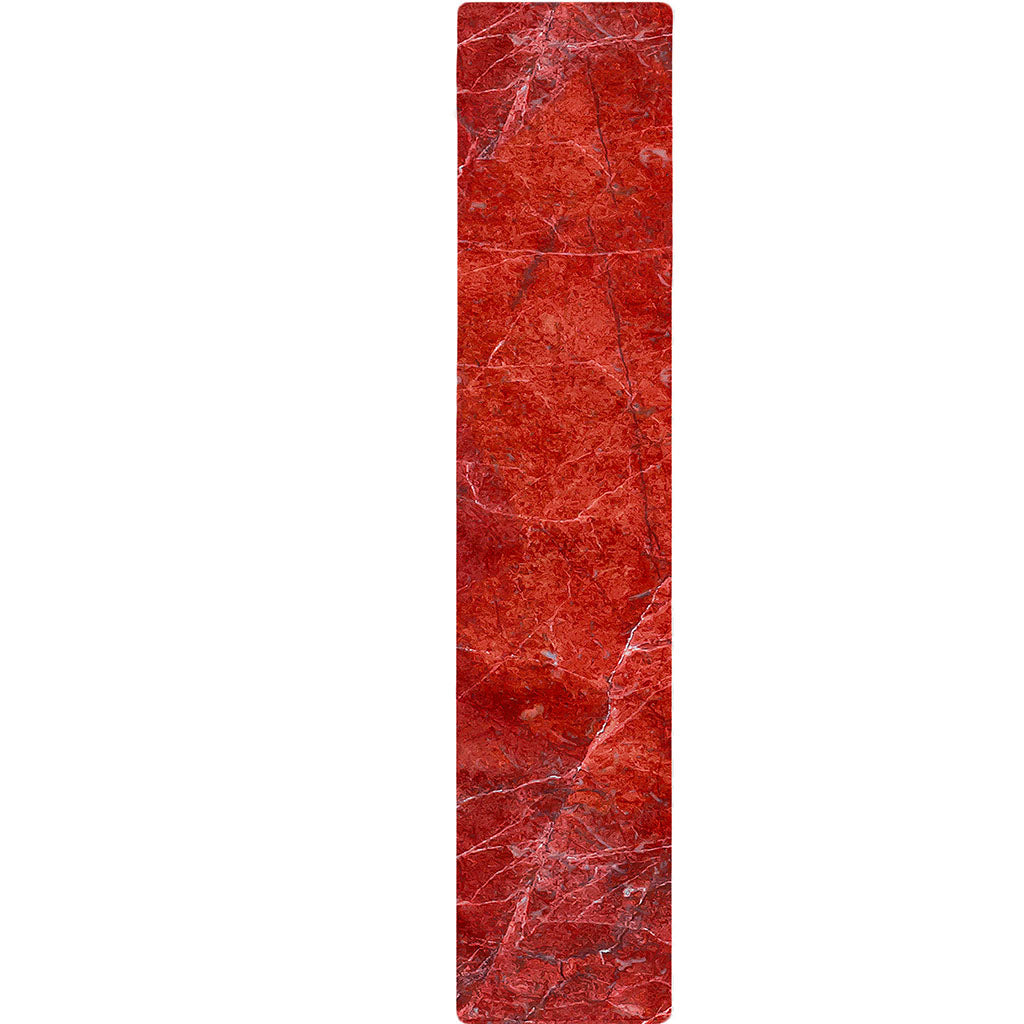 Red Marble Print Table Runner