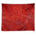 Red Marble Print Tapestry