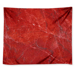 Red Marble Print Tapestry