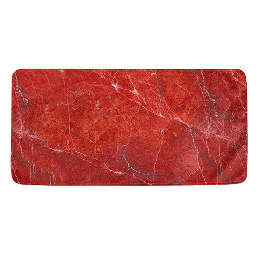 Red Marble Print Towel
