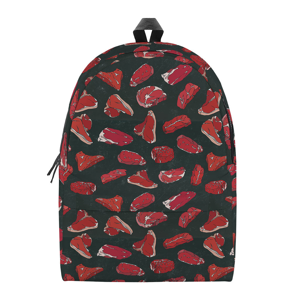 Red Meat Pattern Print Backpack