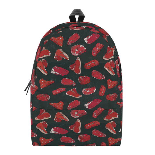 Red Meat Pattern Print Backpack