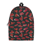 Red Meat Pattern Print Backpack
