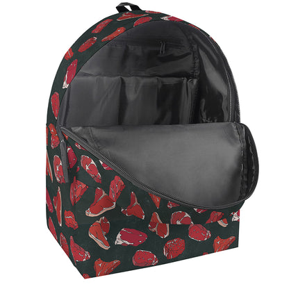 Red Meat Pattern Print Backpack