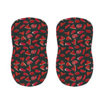 Red Meat Pattern Print Bar Stool Covers
