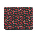 Red Meat Pattern Print Bifold Wallet